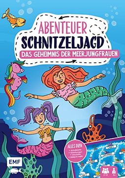 portada Set: Abenteuer Schnitzeljagd? Das Geheimnis der Meerjungfrauen: Geburtstags-Set mit Schatzkarte, Einladungen, Urkunden, Kniffligen Rätseln, Rezepten und Vielem Mehr? Für 2? 12 Kinder ab 6 Jahren (en Alemán)