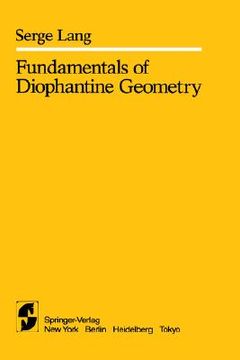 portada fundamentals of diophantine geometry (in English)