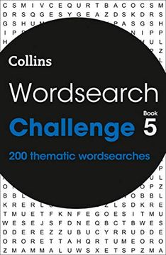 portada Wordsearch Challenge Book 5: 200 Thematic Wordsearches (en Inglés)