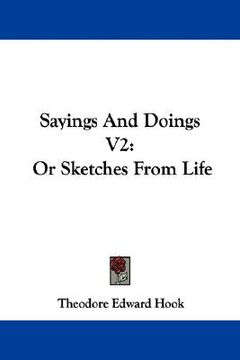 portada sayings and doings v2: or sketches from