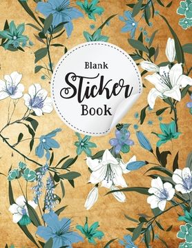 portada Vintage Flower Mothers Day Blank Sticker: Vintage Flower Mothers Day Blank Sticker: Vintage Flower sticker collection books blank, sticker book blank (in English)