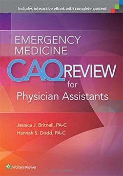 portada Emergency Medicine Caq Review for Physician Assistants (en Inglés)