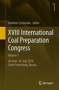 portada XVIII International Coal Preparation Congress: 28 June--01 July 2016 Saint-Petersburg, Russia (en Inglés)