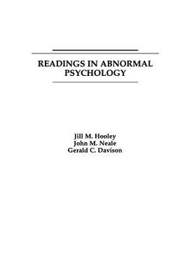 portada readings in abnormal psychology