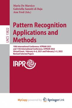 portada Pattern Recognition Applications and Methods (en Inglés)