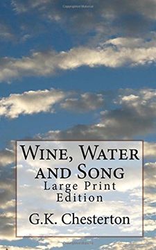 portada Wine, Water and Song: Large Print Edition