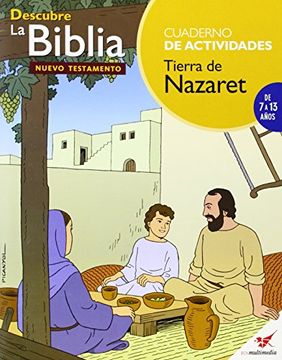 portada Tierra de nazaret descubre la biblia cuaderno nuevo testamen