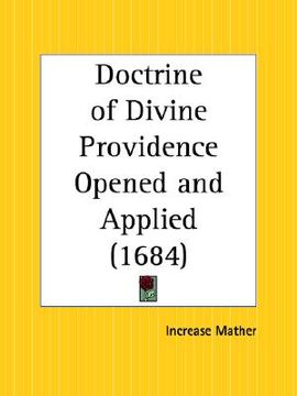 portada doctrine of divine providence opened and applied (in English)