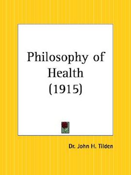 portada philosophy of health (en Inglés)