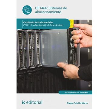 portada Sistemas de Almacenamiento. Ifct0310 - Administración de Bases de Datos (in Spanish)