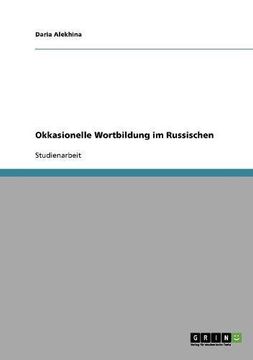 portada Okkasionelle Wortbildung im Russischen (German Edition)
