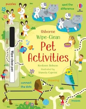 portada Wipe-Clean pet Activities (Wipe-Clean Activities) (in English)