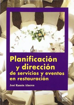 portada Planificación y Dirección de Servicios y Eventos en Restauración (in Spanish)