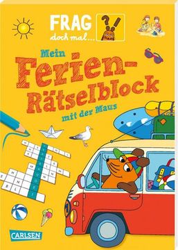 portada Frag Doch mal. Die Maus! Mein Ferien-Rätselblock mit der Maus (in German)