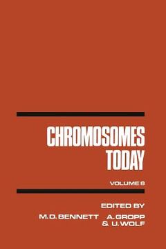 portada Chromosomes Today: Volume 8 Proceedings of the Eighth International Chromosome Conference Held in Lübeck, West Germany, 21-24 September 1 (en Inglés)