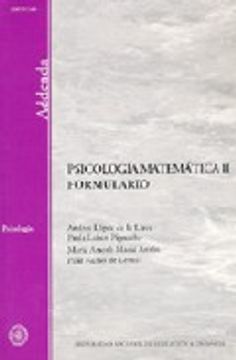 portada 14207Ad11-Psicologia Matematica ii Formulario
