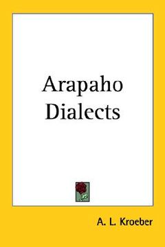 portada arapaho dialects (en Inglés)