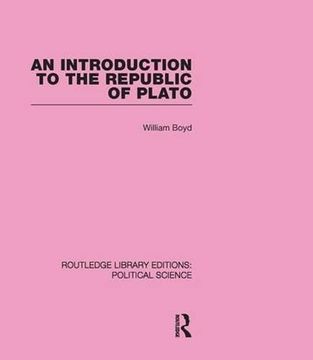 portada An Introduction to the Republic of Plato (Routledge Library Editions: Political Science Volume 21) (en Inglés)