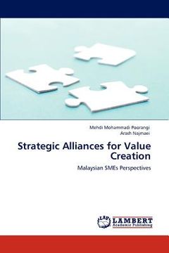 portada strategic alliances for value creation (en Inglés)