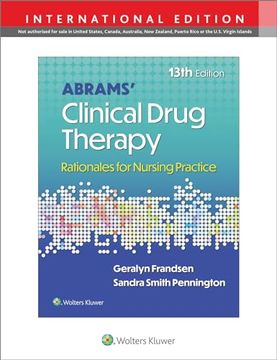 portada Abram Clinical Drug Therapy 13e int ed (en Inglés)