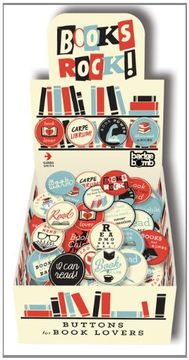 portada Books Rock ! Buttons: Buttons For Book Lovers (Lovelit)