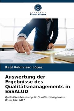 portada Auswertung der Ergebnisse des Qualitätsmanagements in ESSALUD (in German)