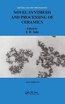 portada Novel Synthesis and Processing of Ceramics (British Ceramic Proceedings Series, 53) (en Inglés)