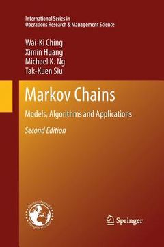 portada Markov Chains: Models, Algorithms and Applications (en Inglés)