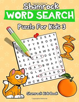 portada Shamrock Word Search Puzzle for Kids 3: Volume 3 (Kids Word Search) (in English)