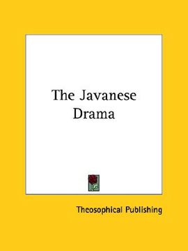 portada the javanese drama (en Inglés)