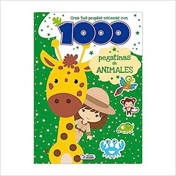 portada 1000 Pegatinas de Animales (in Spanish)