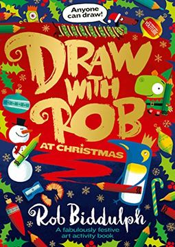 portada Draw With rob 2: A Fabulously Festive art Activity Book From Internet Sensation, rob Biddulph (en Inglés)