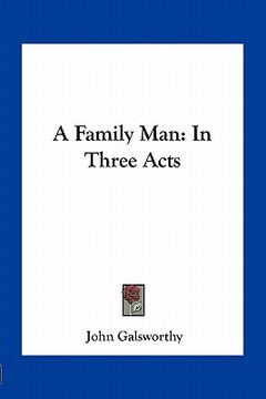 portada a family man: in three acts (in English)