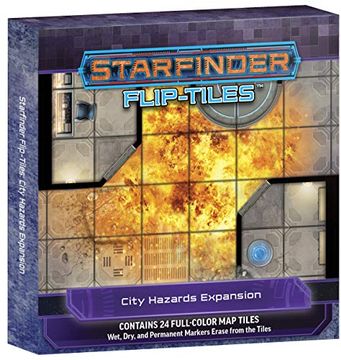 portada Starfinder Flip-Tiles: City Hazards Expansion (en Inglés)