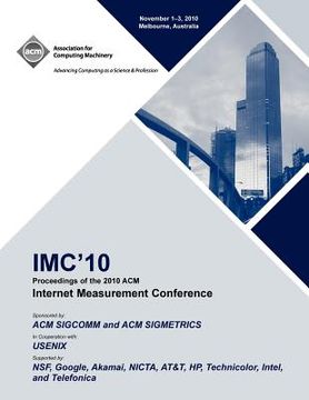 portada imc 10 proceedings of the 2010 acm internet measurement conference (en Inglés)