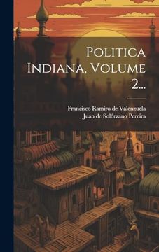 portada Politica Indiana, Volume 2.