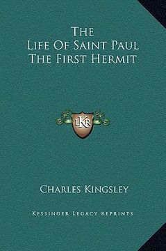 portada the life of saint paul the first hermit (en Inglés)