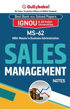 portada MS-62 Sales Management (en Inglés)
