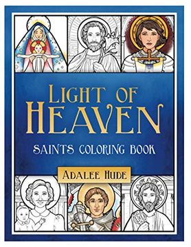 portada Light of Heaven Saints Coloring Book (en Inglés)