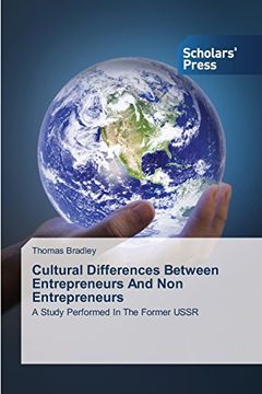 portada Cultural Differences Between Entrepreneurs And Non Entrepreneurs