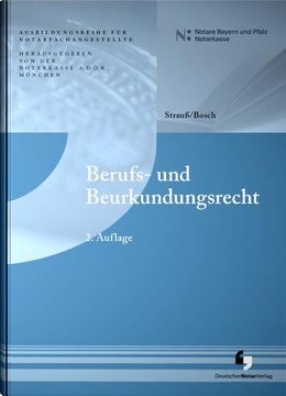 portada Berufs- und Beurkundungsrecht (en Alemán)