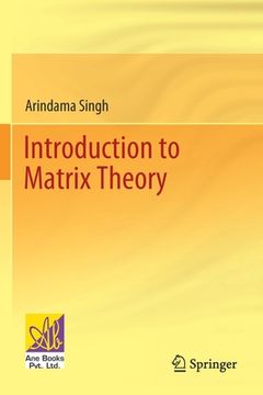 portada Introduction to Matrix Theory (en Inglés)