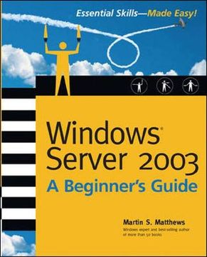 portada Windows Server 2003: A Beginner's Guide (Beginner's Guide) (in English)