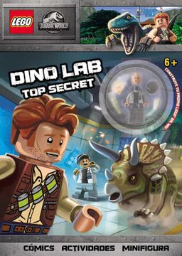 portada Lego Jurassic World. Dino lab top Secret
