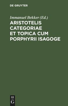 portada Aristotelis Categoriae et Topica cum Porphyrii Isagoge (in Latin)