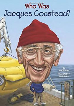 portada Who was Jacques Cousteau? (en Inglés)