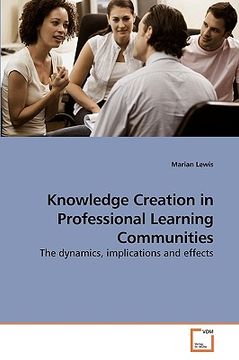 portada knowledge creation in professional learning communities (en Inglés)