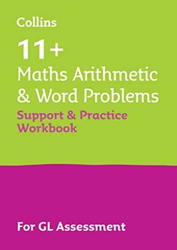 portada 11+ Maths Arithmetic and Word Problems Support and Practice Workbook: For the Gl Assessment 2023 Tests
