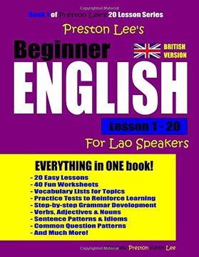portada Preston Lee’S Beginner English Lesson 1- 20 for lao Speakers (British) 