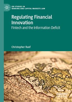 portada Regulating Financial Innovation: Fintech and the Information Deficit (en Inglés)